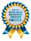 2014 seacoast readers choice 1st place